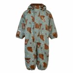 Costum intreg impermeabil captusit fleece pentru ploaie, vreme rece si vant CeLaVi 90 cm Bear Cub