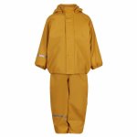 Set jacheta+pantaloni impermeabil, cu fleece pentru vreme rece, ploaie si vant CeLaVi 90 cm Honey
