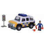 Masina de politie Simba Fireman Sam Sam Police Car cu figurina si accesorii