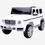 Masinuta electrica pentru copii Mercedes G500 alb
