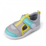 Pantofi functionali pentru bebelusi Combi Japonia Nicewalk Gait Development Shoes A2101 12.5 cm Grey/Mint