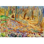 Puzzle 1000 piese edvard munch elm forrest in spring 1923