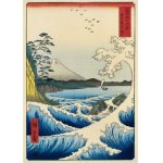 Puzzle 1000 piese hiroshige utagawa the sea at satta suruga province 1859