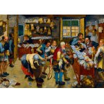 Puzzle 1000 piese pieter bruegel the tax collectors office 1615