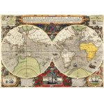 Puzzle 6000 piese antique nautical map