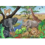 Puzzle Ravensburger animale safari 60 piese