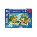 Puzzle Ravensburger Bambi 2x24 piese