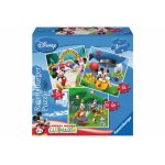 Puzzle Ravensburger Clubul Mickey Mouse 25/36/49 piese