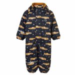 Costum intreg impermeabil captusit fleece pentru ploaie, vreme rece si vant CeLaVi 80 cm Racing Cars