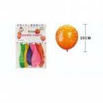 Set 5 bucati de baloane multicolore Mirific Party 35 cm RJ1067