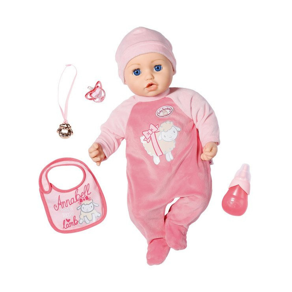 Baby Annabell papusa interactiva corp moale 43 cm