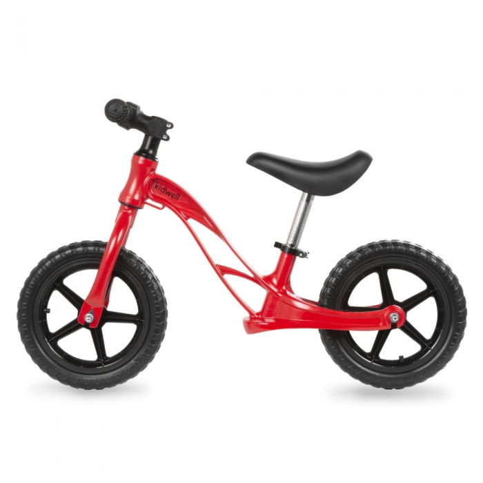 Bicicleta fara pedale cu cadru din magneziu Kidwell Rocky Red Bicicleta imagine noua responsabilitatesociala.ro