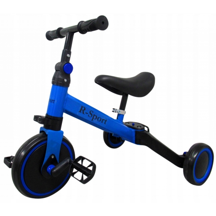 Bicicleta multifunctionala R-Sport 4 in 1 cu pedale detasabile P8 albastru - 2