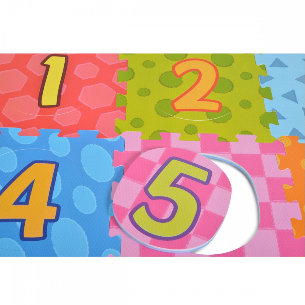 Covoras puzzle cu 9 piese din spuma Moni Numbers