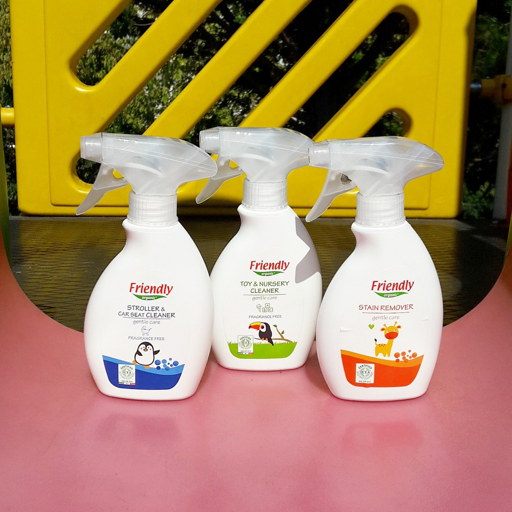 Detergent Spray pentru carucioare 250 ml Friendly Organic - 1 | YEO