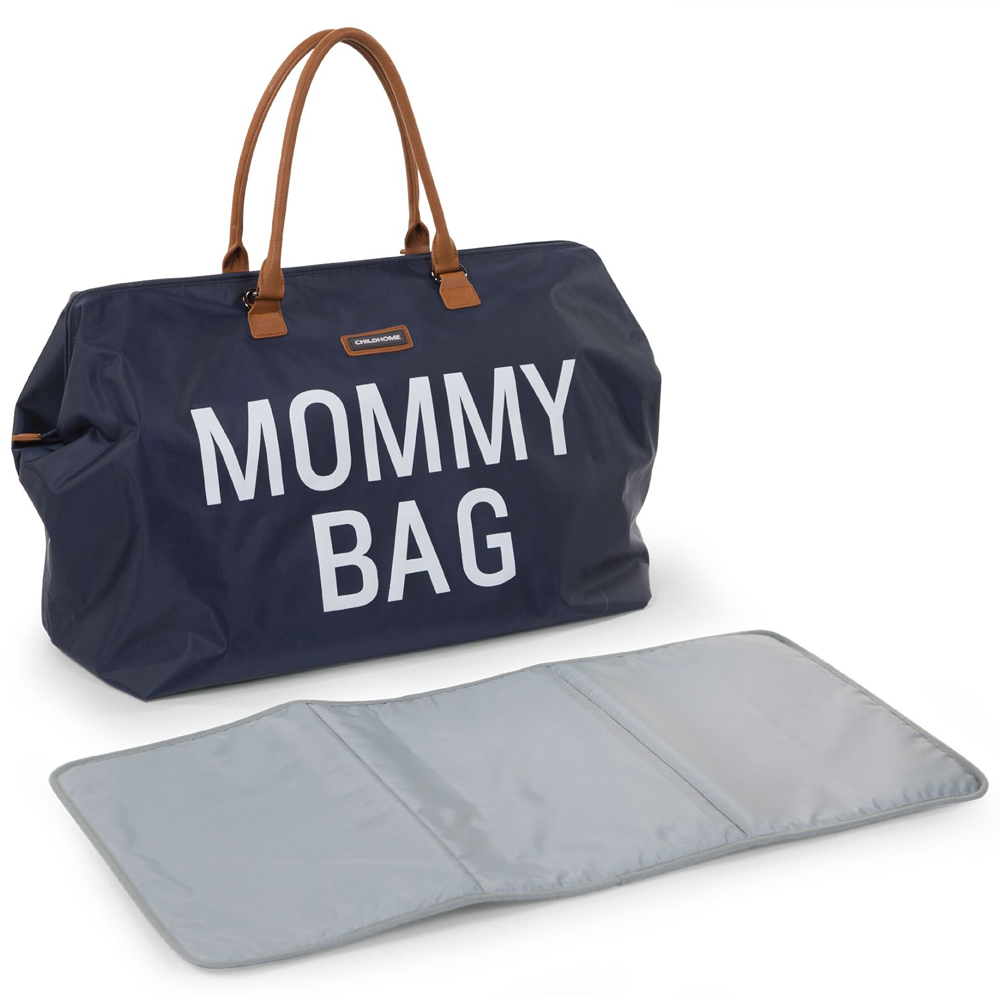 Geanta de infasat Mommy Bag bleumarin Childhome - 1