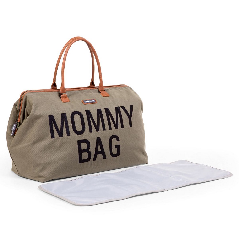 Geanta de infasat Mommy Bag kaki Childhome - 1