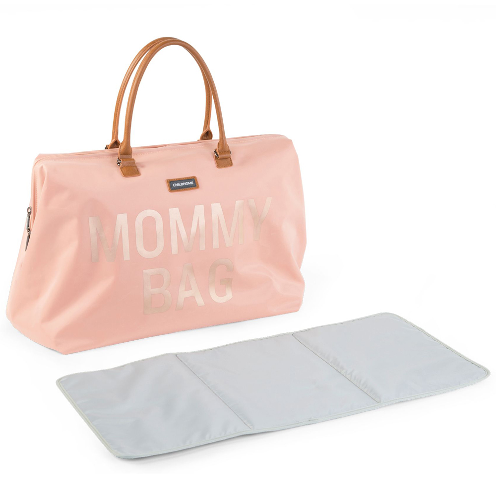Geanta de infasat Mommy Bag roz Childhome - 1