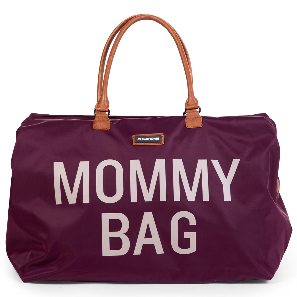Geanta de infasat Mommy Bag visiniu Childhome - 6