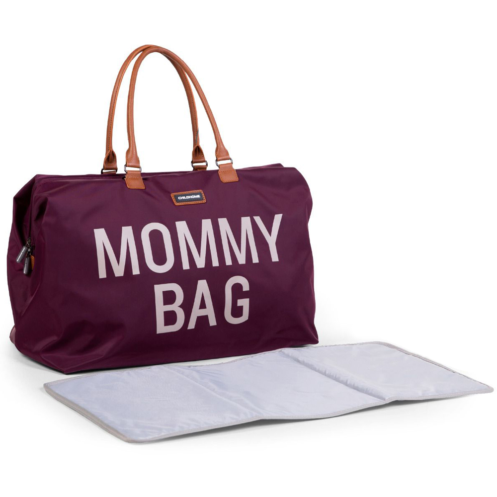 Geanta de infasat Mommy Bag visiniu Childhome - 1
