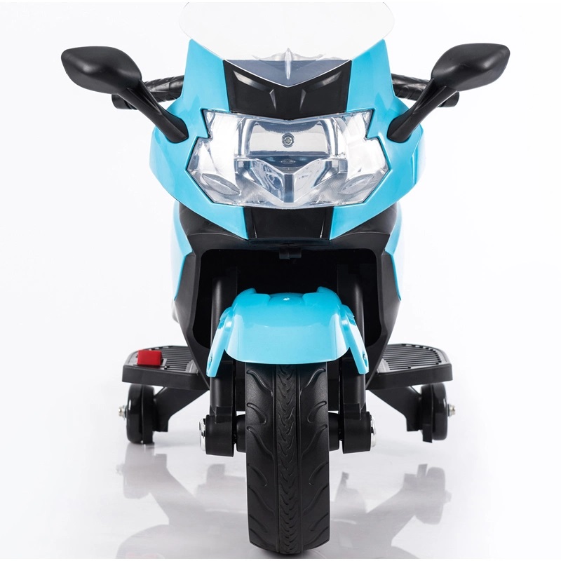 Motocicleta electrica cu scaun de piele Nichiduta Racing Blue - 4