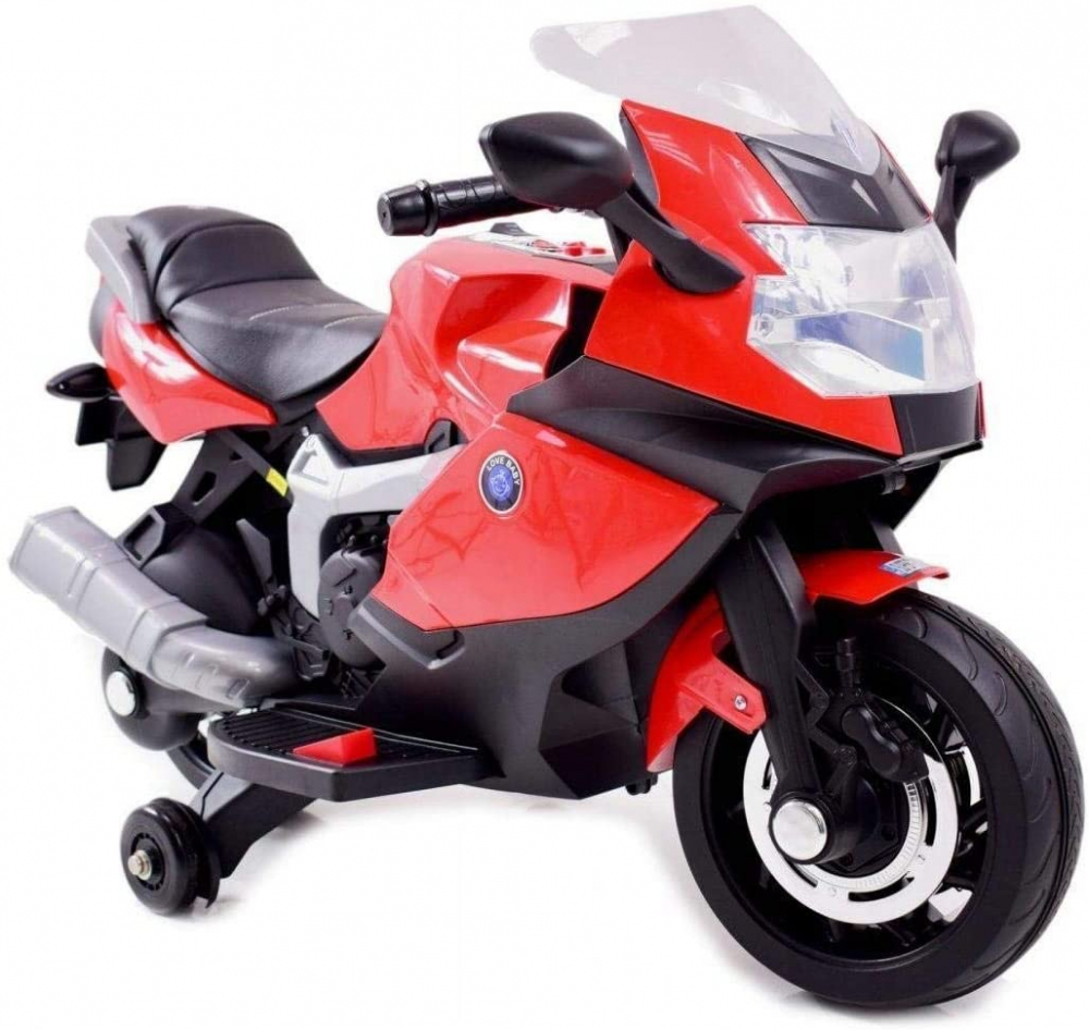 Motocicleta electrica cu scaun de piele Nichiduta Racing Red - 8