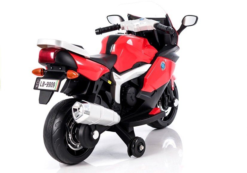 Motocicleta electrica cu scaun de piele Nichiduta Racing Red - 7