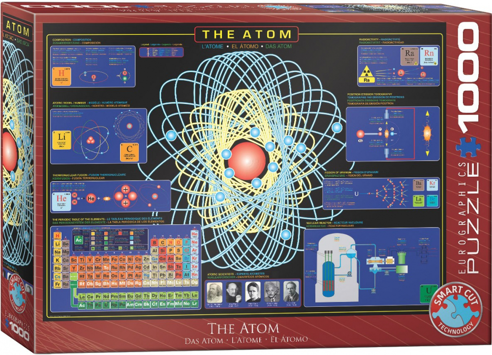 Puzzle Eurographics The Atom 1000 piese