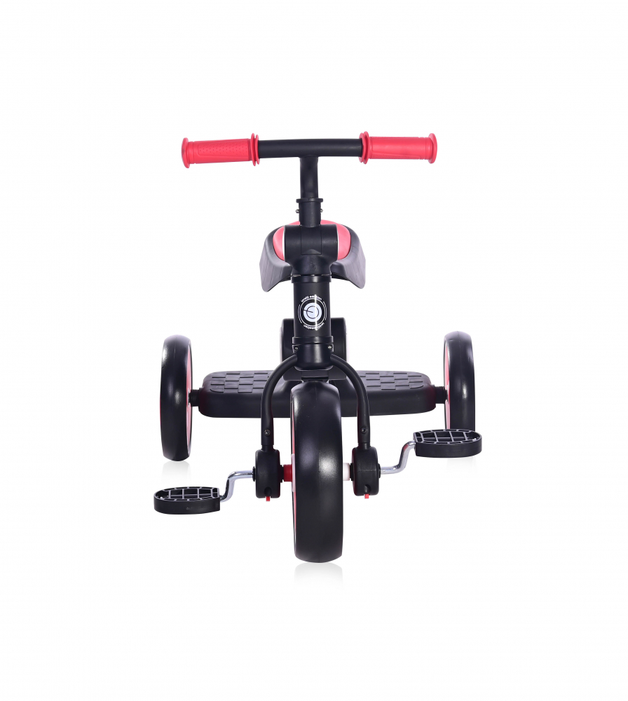 Tricicleta pentru copii Buzz complet pliabila black red LORELLI imagine noua