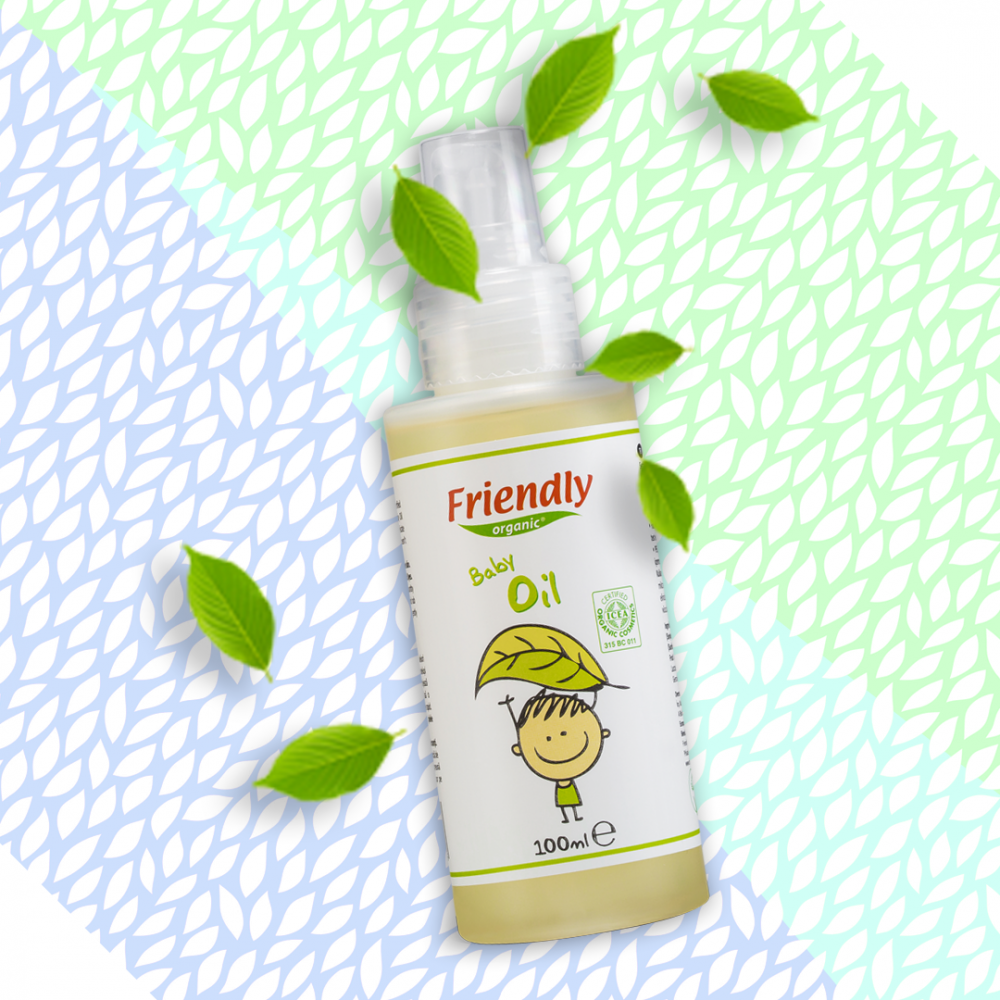 Ulei de masaj pentru bebelusi 100 ml Friendly Organic - 1 | YEO