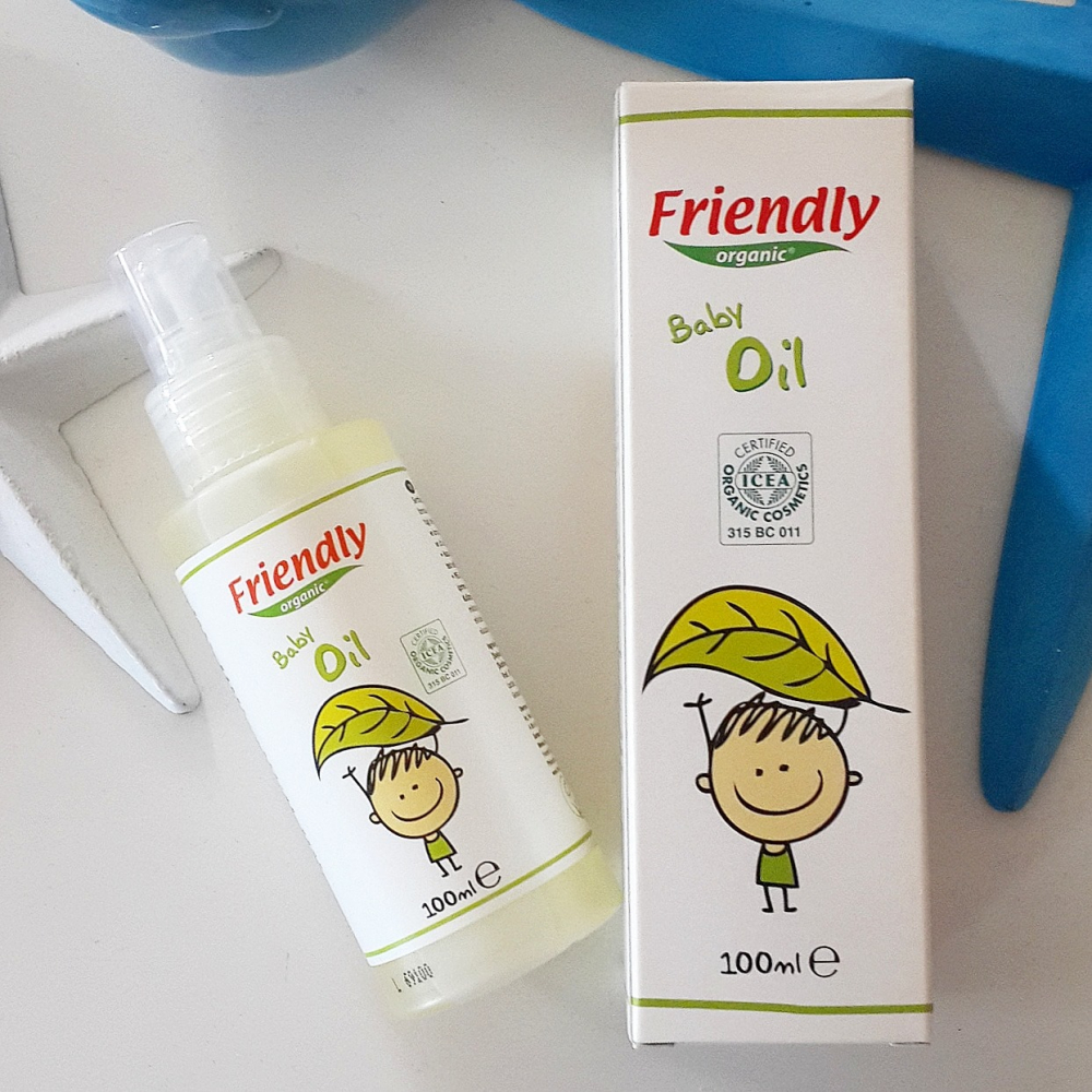 Ulei de masaj pentru bebelusi 100 ml Friendly Organic - 2 | YEO