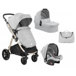Carucior modular 3 in 1 Ugo  Light Grey Melange