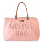 Geanta de infasat Mommy Bag roz Childhome