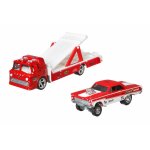 Hot wheels transportator mercury comet cyclone 65 cu masinuta ford c 800 scara 1 la 64