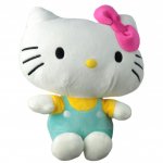 Jucarie din plus Hello Kitty Icon vernil 22 cm