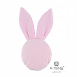 Jucarie din catifea matlasata Mini Bunny Pink MimiNu