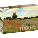 Puzzle 1000 piese Claude Monet: Poppy Field