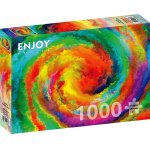 Puzzle 1000 piese Colorful Gradient Swirl