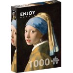Puzzle 1000 piese Johannes Vermeer: Girl with a Pearl Earring