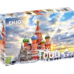 Puzzle 1000 piese Saint Basils Cathedral Moscow