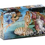 Puzzle 1000 piese Sandro Botticelli: The Birth of Venus
