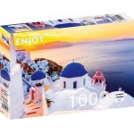 Puzzle 1000 piese Sunrise over Santorini Greece