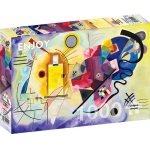 Puzzle 1000 piese Vassily Kandinsky: Yellow Red Blue