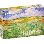 Puzzle 1000 piese Vincent Van Gogh: Plain near Auvers