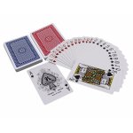 Set 2 pachete carti royal canasta poker din plastic