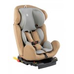 Scaun auto cu isofix KikkaBoo 0-36 kg 4 Safe+ Beige