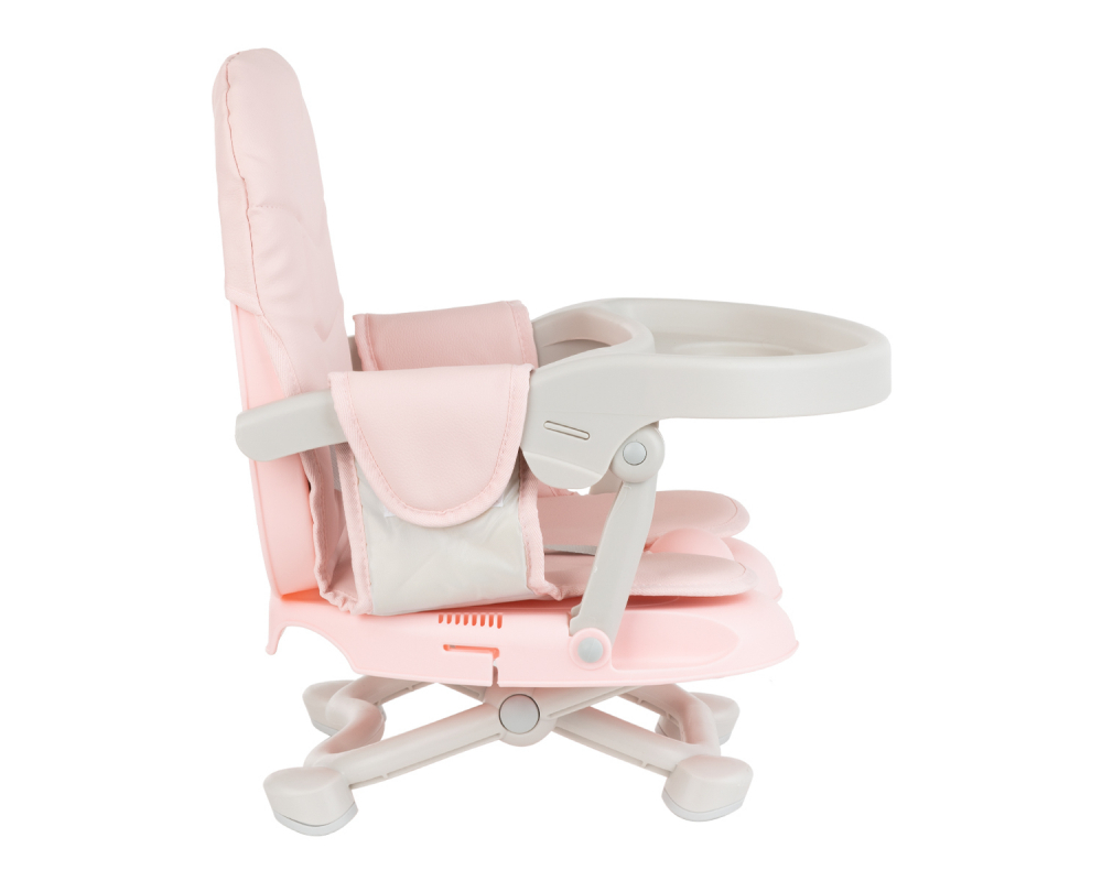 Inaltator de masa KikkaBoo Booster Seat Pappo Pink 2020 - 3 | YEO