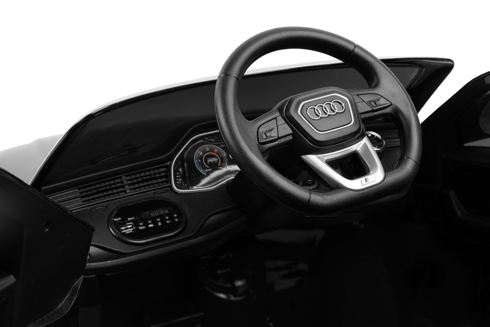 Masinuta electrica cu telecomanda Toyz Audi Q8 RS neagra - 6