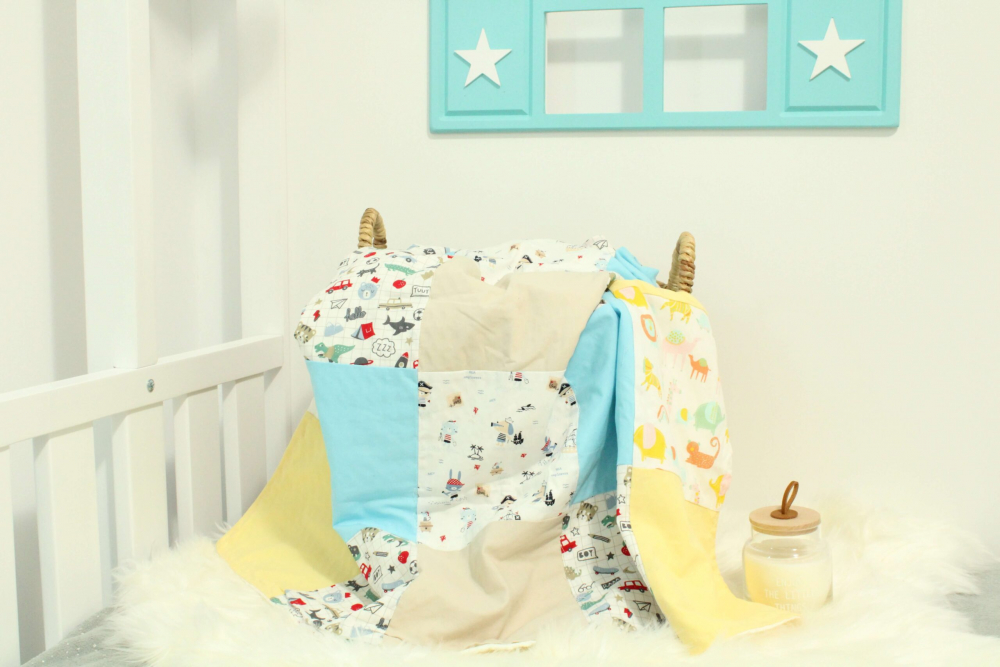 Paturica patchwork ptc3 100x100 cm