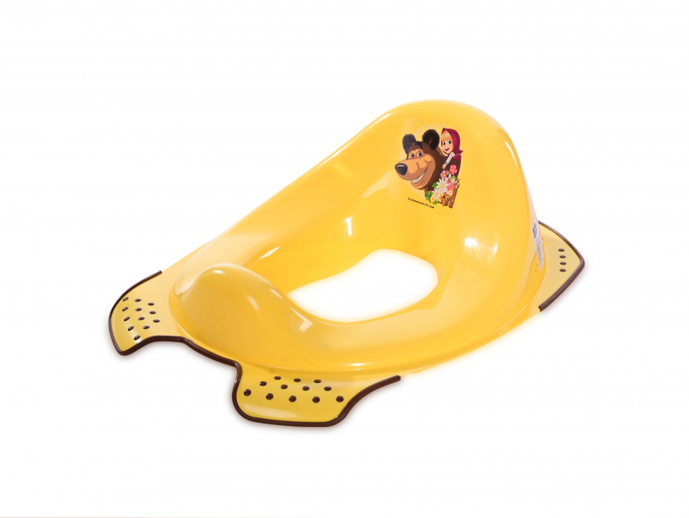 Reductor anatomic pentru toaleta Disney Masha and the Bear Yellow